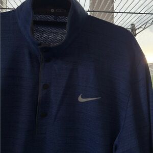 Mens blue nike quarter zip